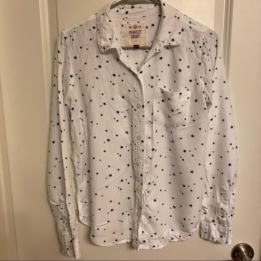 Stars Button Down